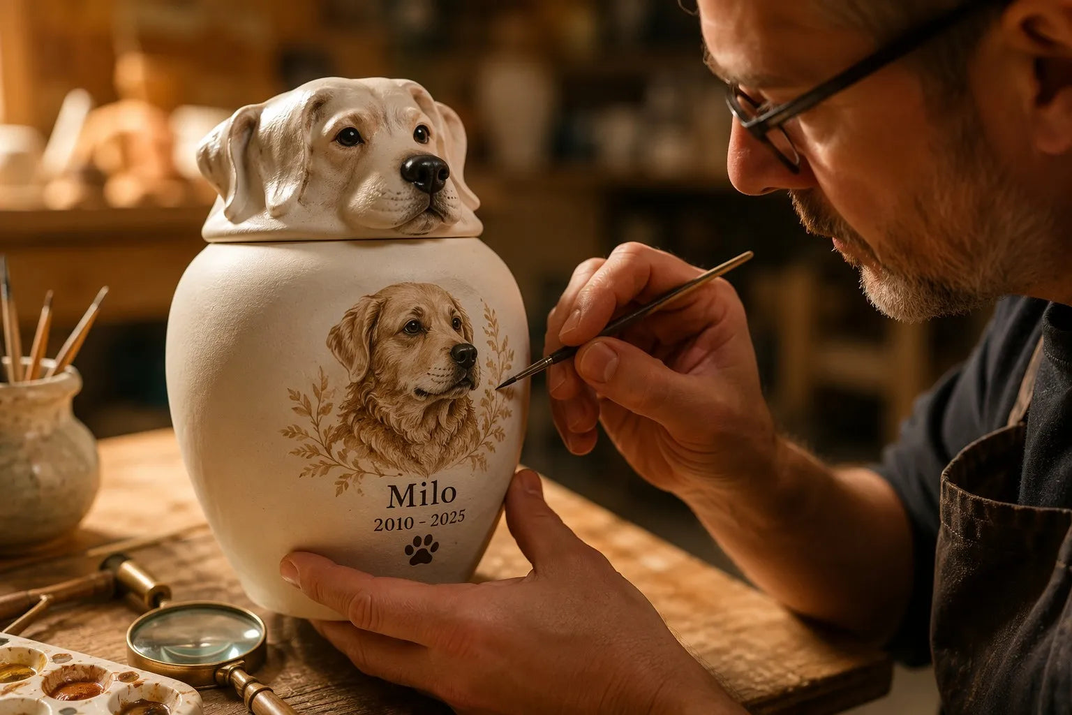 Portrait Painting — hand-painted pet likeness